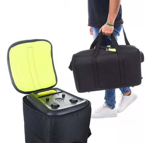 Bag Case P/ Waaw By Alok Infinite 200 Resistente Impermeável Cor Preto