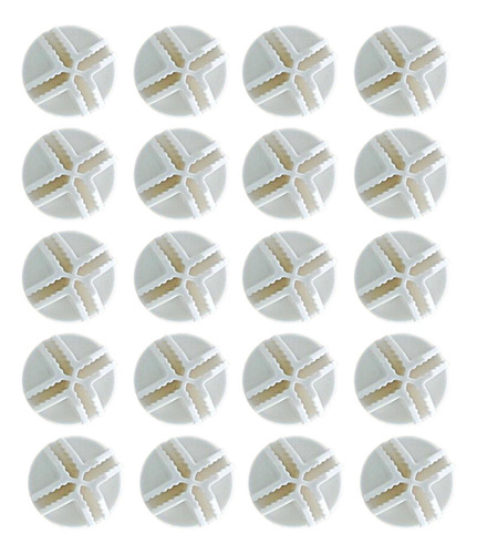 20pieces Closet Clasp Buckle Clip Connectors White Angle