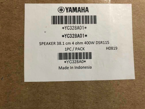 Imagen 8 de 8 de Yamaha Dsr115 Bocina Repuesto Refacción Yc328a01