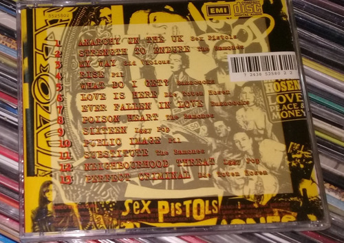Sex Pistols Buzzcocks Ramones Iggy Pop Cd Excelente Kktus (Usado)