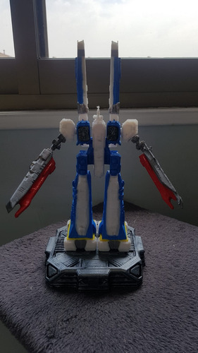 Sdf-1 Robotech Macross Modo Batalla, Pintada A Mano En 3d