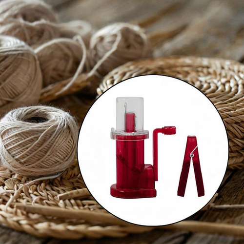 Pequeño Molino De Tejido De Punto, Mini Máquina De Rojo