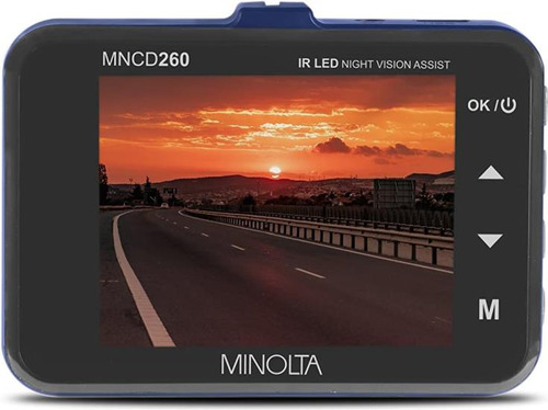 Minolta Mncdp Monitor Lcd De Videocámara Para Automóvil Con