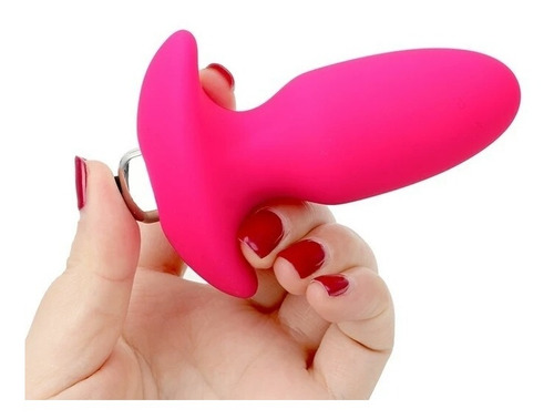 Plug Anal Vibrador Silicona Huevo G-spot Masajeador Unisex