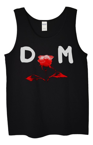 Polera Musculosa Depeche Mode Rosa Dm Pop Abominatron