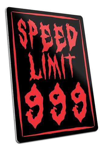 Gothic Decor - Speed Limit 999 - Decoración Estética Para Ha