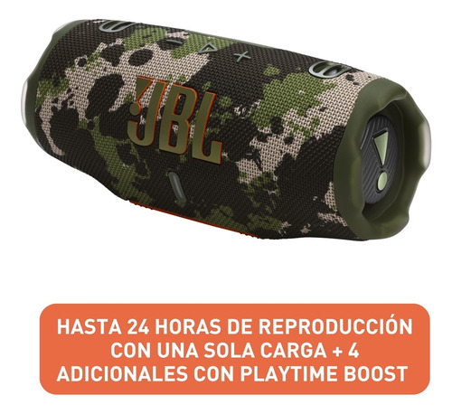 Bocina Portátil Jbl Charge 6 A Prueba De Agua Bluetooth Camuflaje