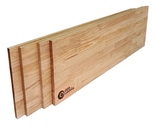 Tablero 40cm X 2.44m  Finger Joint  De Madera De Pino 