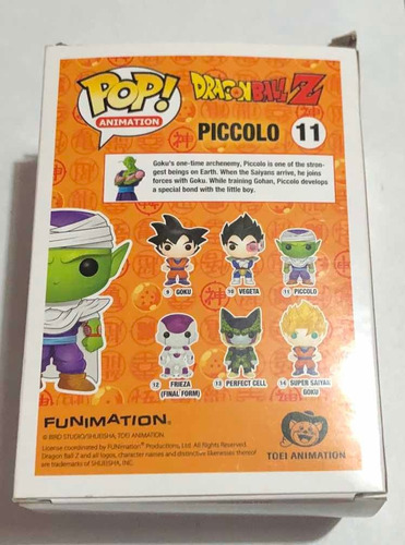 Funko Pop Piccolo 11 Dragon Ball Z