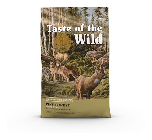 Imagen 1 de 3 de Taste Of The Wild Pine Forest-receta Canina De Venado 12.7kg