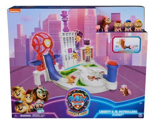 Paw Patrol Mighty Liberty Jr Patrollers Playset Spin Master