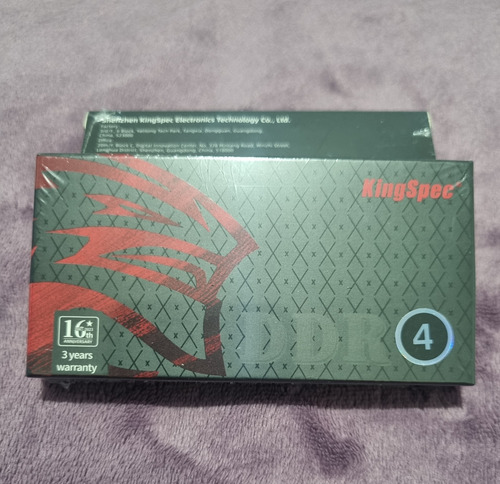 Memoria Ram Ddr4 16gb Kingspec 2666 Mhz