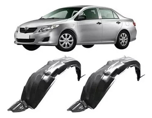 Guardapolvos Delanteros Toyota Corolla 2009-2014 Con Clips