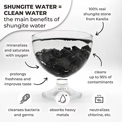 Shungite Piedras para el Agua