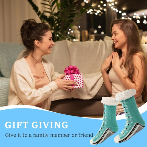 Cashmere Calcetines Termicos Mujer, Calcetines Mujer Es Esponjosos