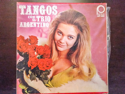 Lp 33 Tangos Con El Trío Argentino - El Trío Argentino