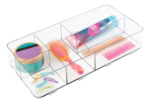 Interdeseño. Organizador De 5 Compartimientos Para Cosmética
