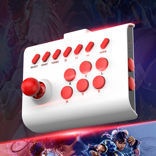 Portable Gamepad, 3 Modos De Conexión, Arcade Stick Controll