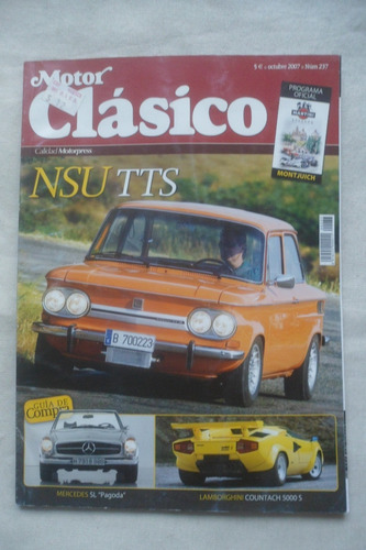 Nsu Tts. Revista Motor Clasico. Numero 237