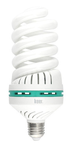 Foco Fluorescente Luz Fría 45w Base E27 Sanelec