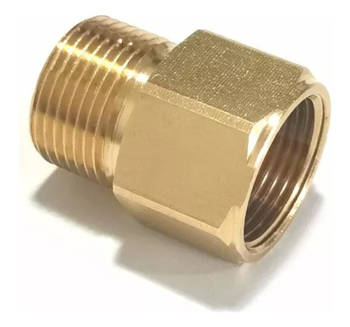 Adaptador M20 Hembra - M22 Macho Acoplador Bushin Bronce