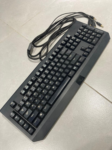 Teclado Gamer Razer Original Negro Español Latinoamérica (Usado)