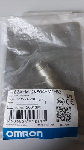 Sensor Indutivo E2a-m12ks04-m1-b2 12...24vdc - Omron