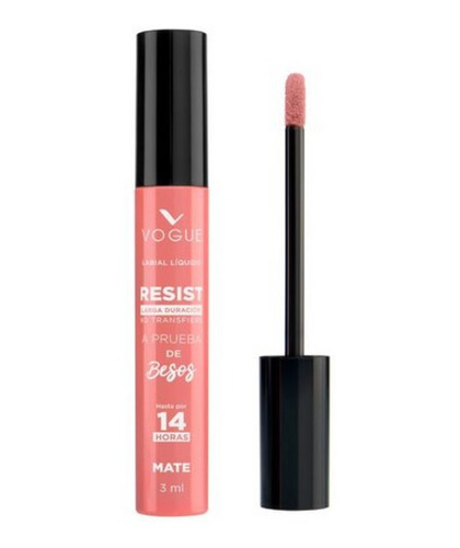 Labial Liquido Vogue Resist Romantica 3 Ml.