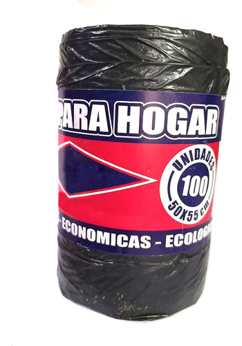 Bolsa Hogar 50x55cm Rollo X100 Unidad U R U