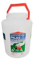Comprar Contenedor De 5 Litros Para Pilas, Ecológico Y Biodegradable. Solución Práctica Y Responsable Para El Reciclaje De Pilas Usadas. ¡cuida El Medio Ambiente!  Ideal Para Hogares, Oficinas, Escuelas.
