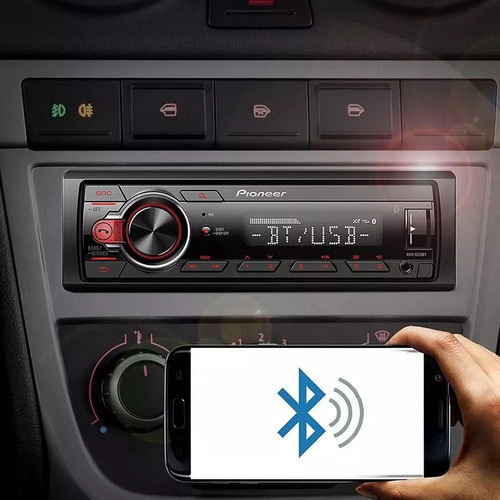 Som Automotivo Pioneer Mvh S218bt Usb Bluetooth 98551284