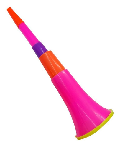 Cornetón Fluo Bicolor X 1 Unidad