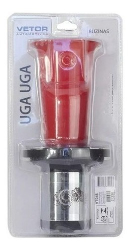 Imagem 2 de 4 de Buzina 12v Calhambeque Uga Uga Universal Carro - Vetor Vt046