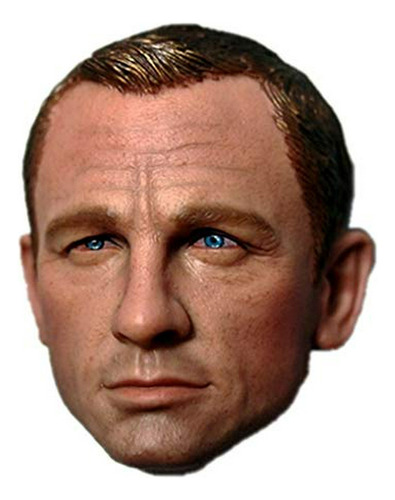 Hiplay 1-6 Scale Male Figure Head Sculpt, Handsome Men Tough