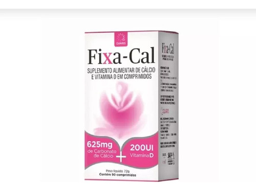 Suplemento Fixa-cal Cálcio + Vit D 90 Comprimidos - Vitamed