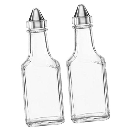 Set De 2 Mini Botellas De Vidrio Terrario, Dispensador ...