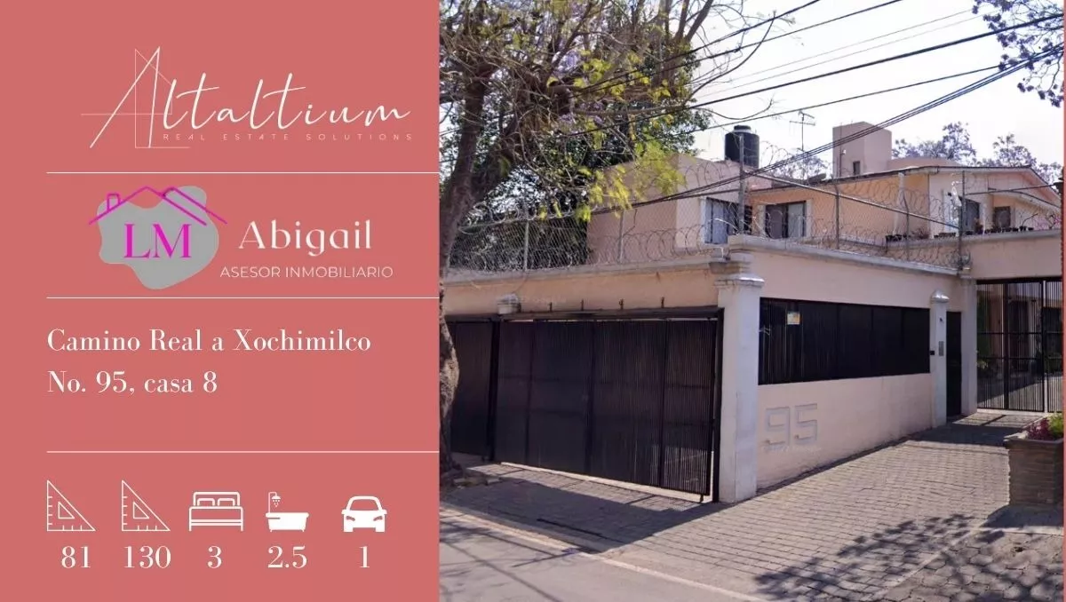 Venta De Casa En Xochimilco