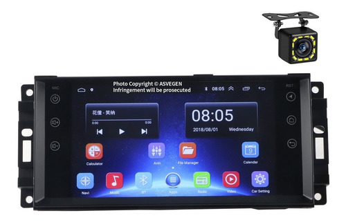 Android Radio Auto Para Jeep Wrangler Sahara Compass Liberty