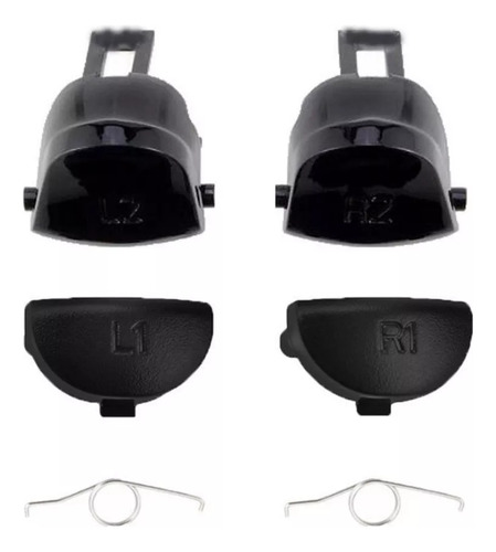 Set De Botones Generico Ps4 Trigger L1 R1 L2 R2 Resortes
