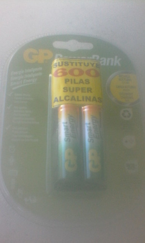 Cargador De Bateria Recargable Aa Gp Powerbank