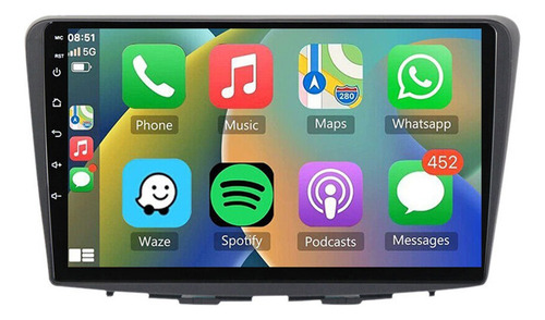Radio Estéreo De Coche Carplay De 64 Gb Para Suzuki Baleno 1