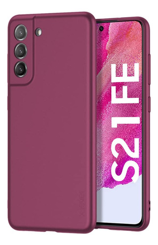 Funda Para Samsung Galaxy S21 Fe 5g - Color Vino