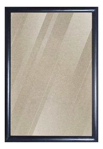 1 Marco De Madera Con Acrílico 60 X 85cm Todo Incluido Negro