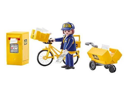 Playmobil 9806 Mensajera De Correos Disponible Ya