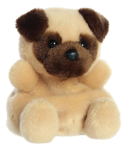 Peluche Aurora Palm Pals Perro Pug Cachorro Baby Frankie Caqui