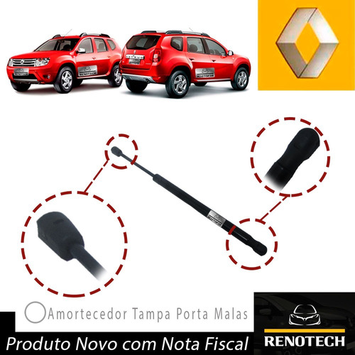 Amortecedor Tampa Porta Malas Renault Duster 904520004r