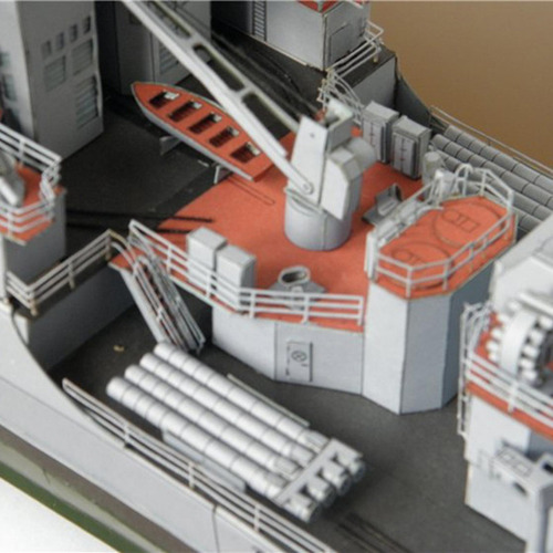 3d 1/200 Almirante Russo Levchenko Sem Peças De Conserto