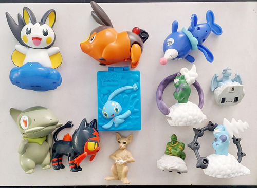 Colección De Figuras De Pokemon Mcdonald's. C6