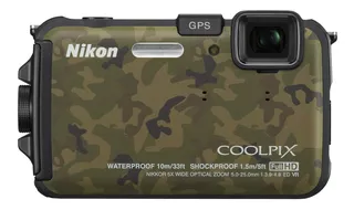 Nikon Coolpix Aw100 16 Mp Cmos Camara Digital Impermeable C