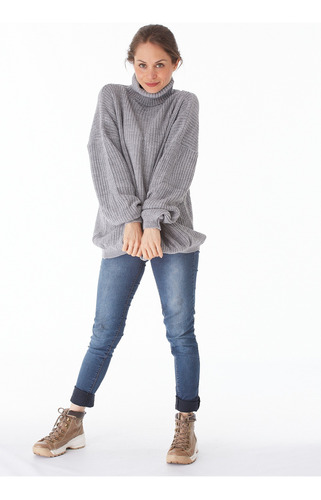 Sweaters Mujer Comodo Colores Suave Volados Chelsea Market